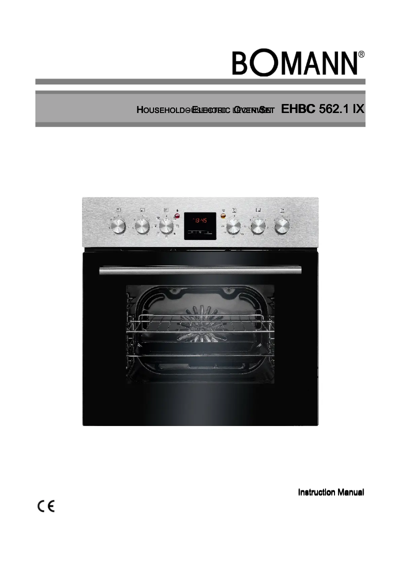 Imagen de la primera página del manual del dispositivo EHBC 562.1