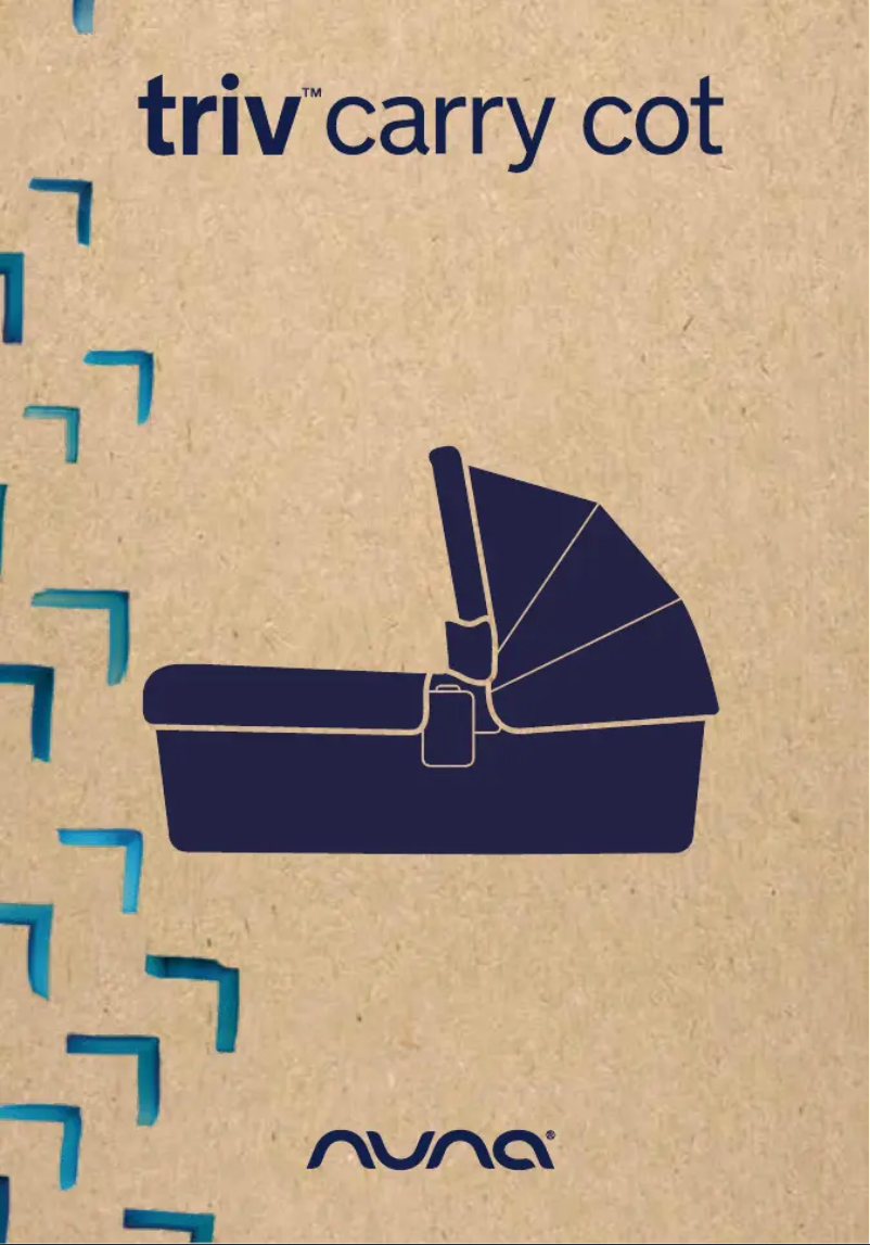 Página 1 del manual Manual de usuario Nuna Triv carry cot