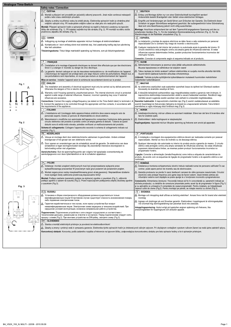 Página 1 del manual Manual de usuario Paladin 154 220