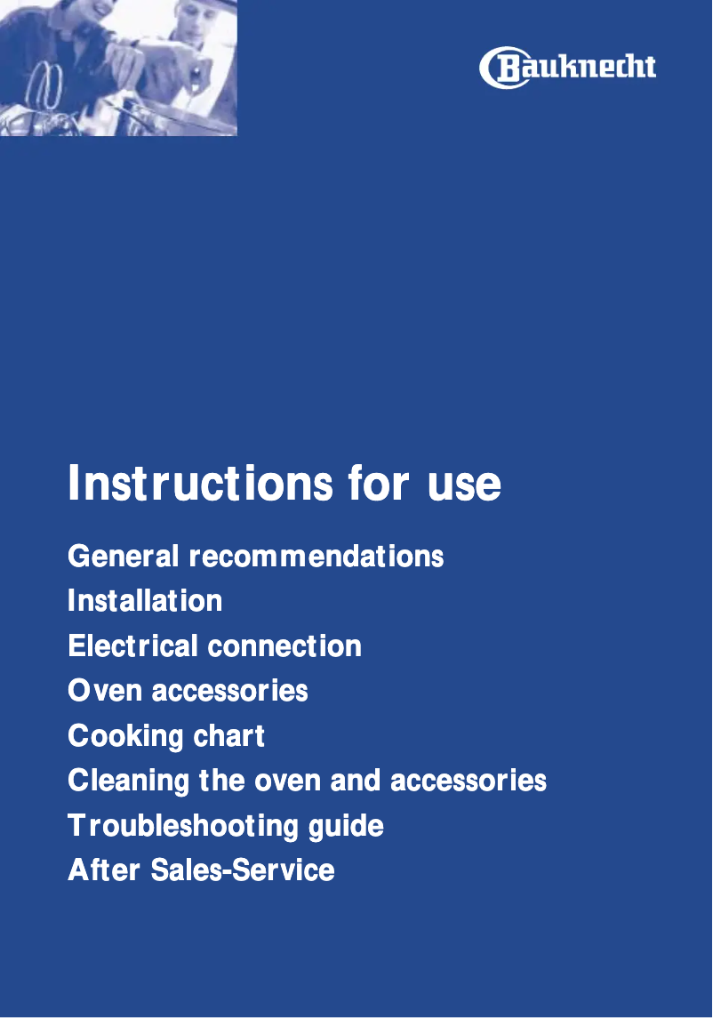 Imagen de la primera página del manual del dispositivo BSZ 5000 SW
