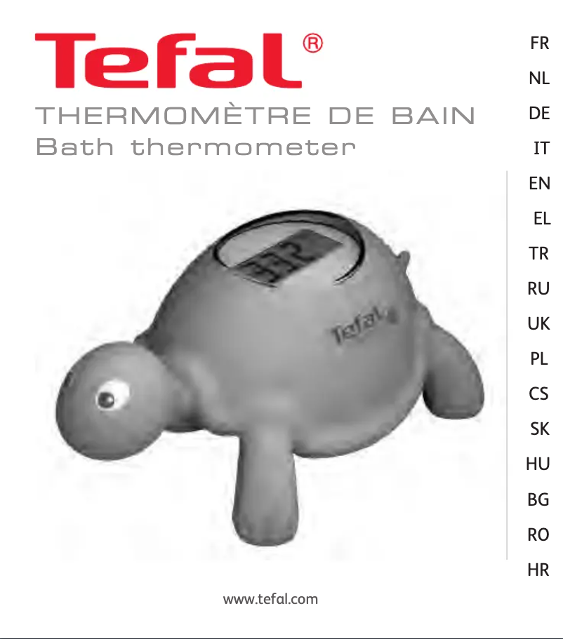Página 1 del manual Manual de usuario Tefal BH1371