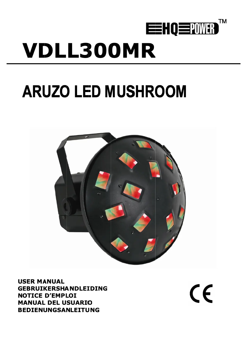 Página 1 del manual Manual de usuario Velleman VDLL300MR