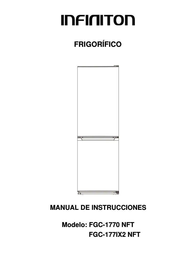 Imagen de la primera página del manual del dispositivo FGC-177IX2 NFT