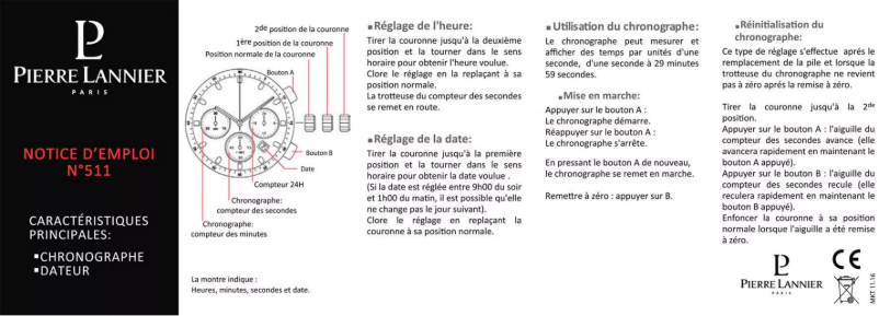 Imagen de la primera página del manual del dispositivo Capital 245F161