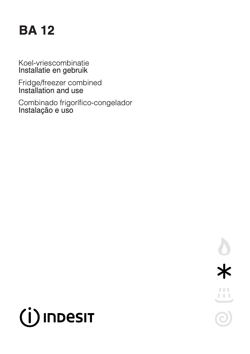 Imagen de la primera página del manual del dispositivo BA 12