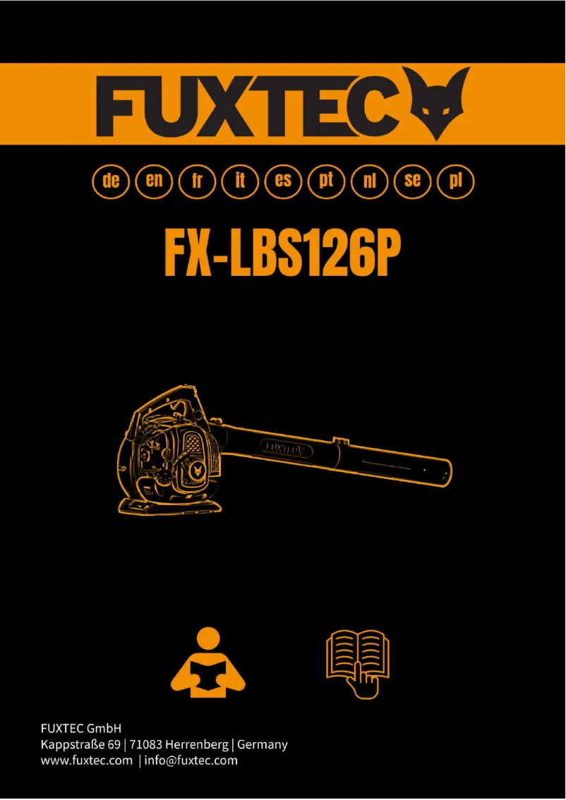 Página 1 del manual Manual de usuario Fuxtec FX-LBS126P