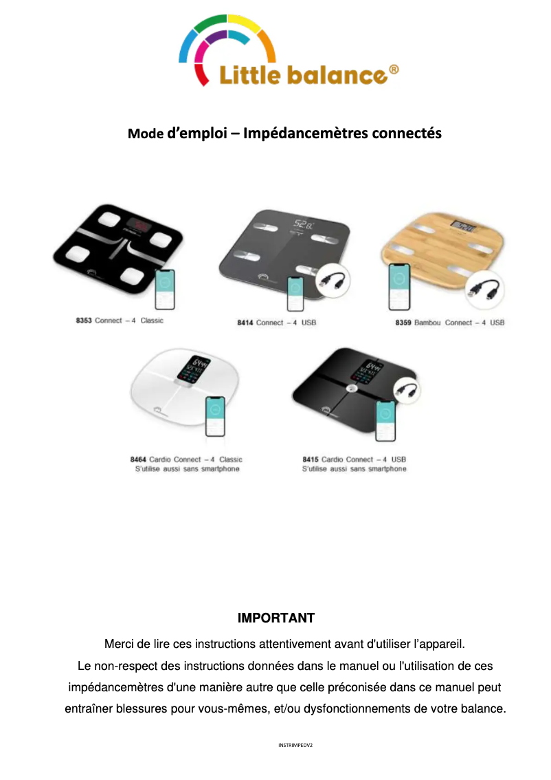 Imagen de la primera página del manual del dispositivo 8415