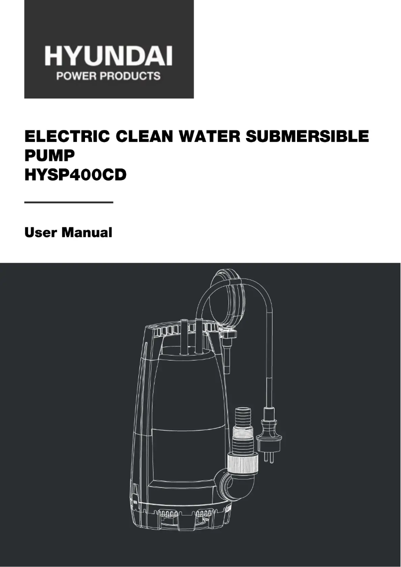 Imagen de la primera página del manual del dispositivo HYSP400CD