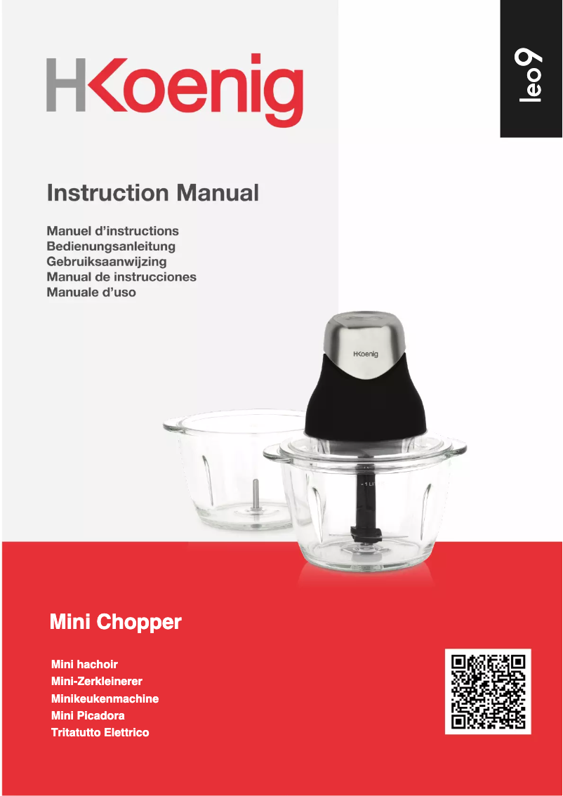 Imagen de la primera página del manual del dispositivo LEO9