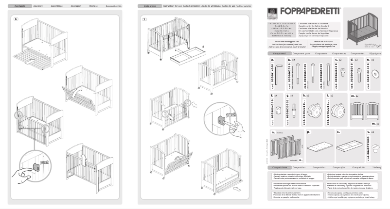 Página nº 1 - Manual de usuario Foppapedretti Devanetto