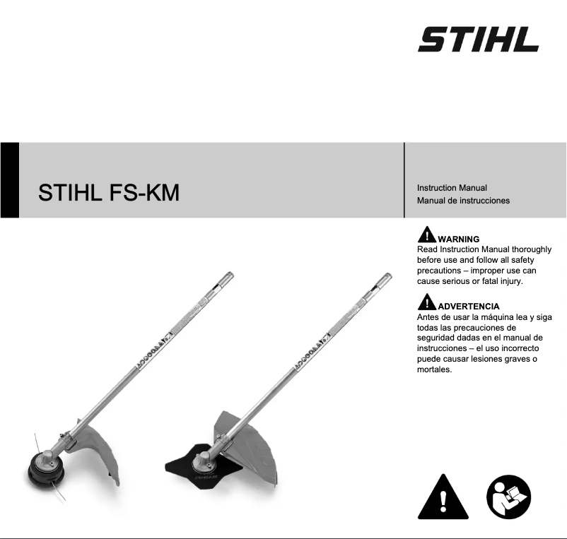 Página 1 del manual Manual de usuario Stihl FS-KM