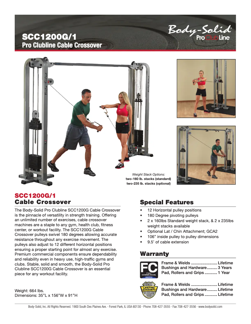 Imagen de la primera página del manual del dispositivo SCC1200G