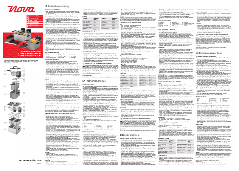 Imagen de la primera página del manual del dispositivo 186200