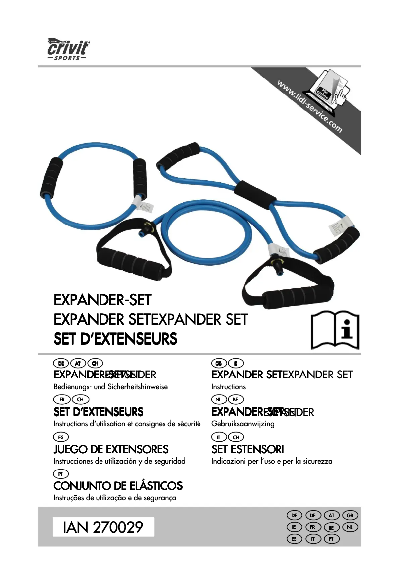 Imagen de la primera página del manual del dispositivo IAN 270029