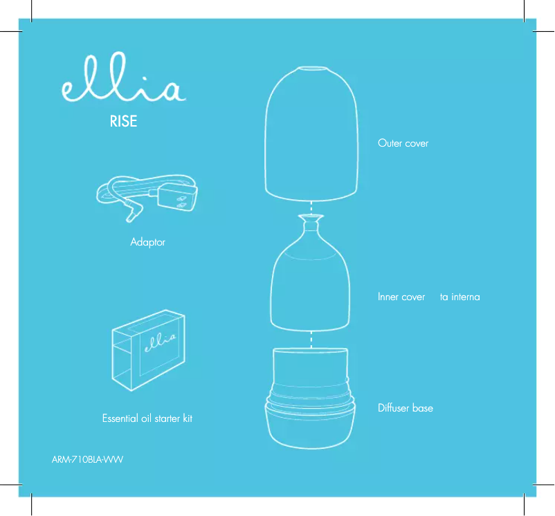 Imagen de la primera página del manual del dispositivo Ellia Rise ARM-710
