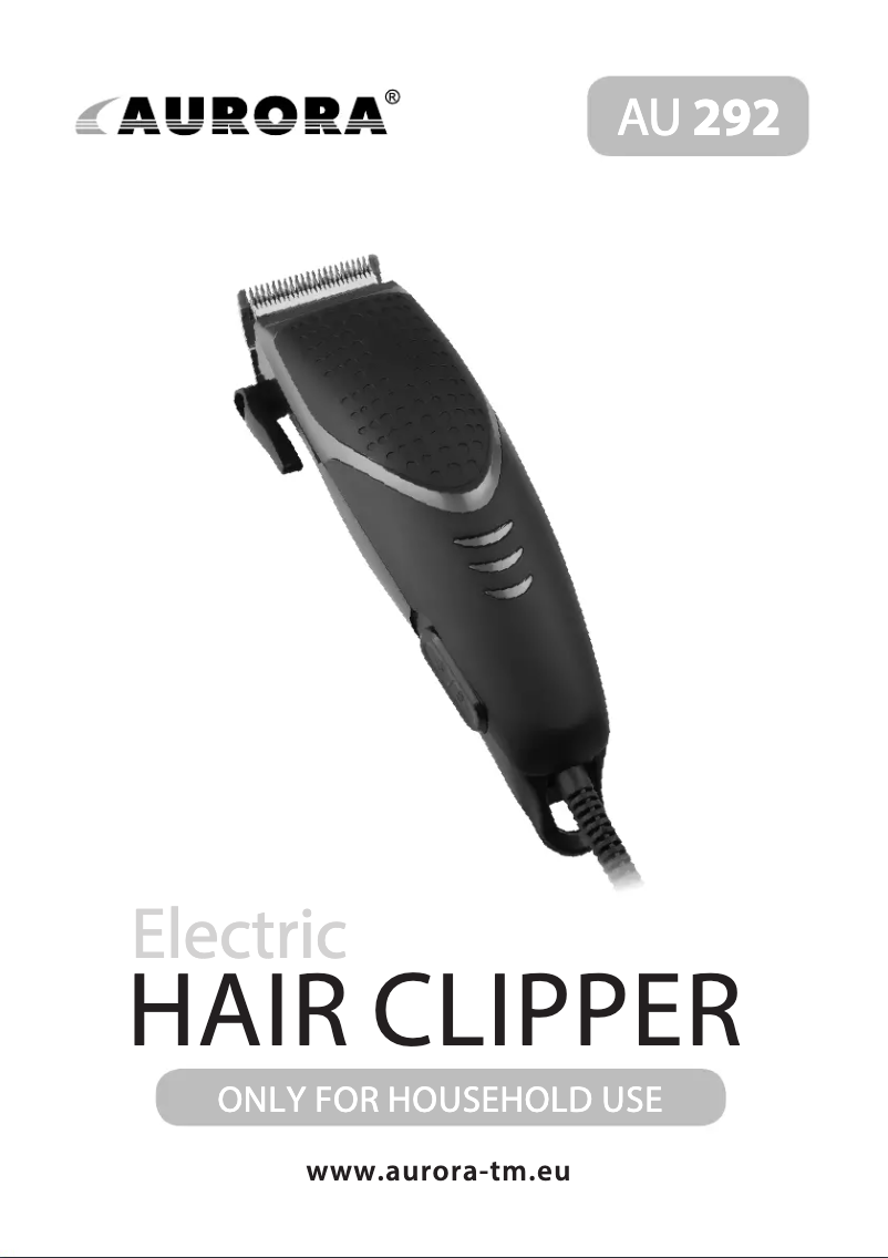 Imagen de la primera página del manual del dispositivo AU 292