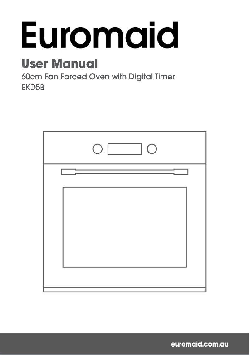Página 1 del manual Manual de usuario Euromaid EKD5B