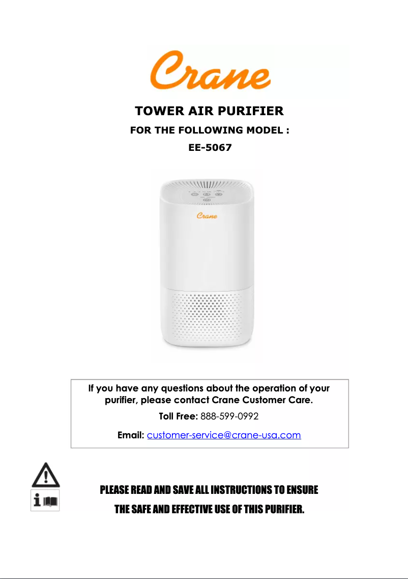 Imagen de la primera página del manual del dispositivo EE-5067