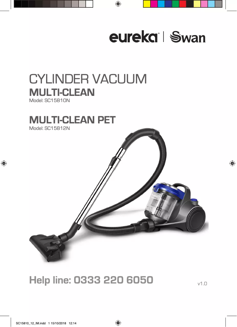 Página 1 del manual Manual de usuario Swan SC15812N