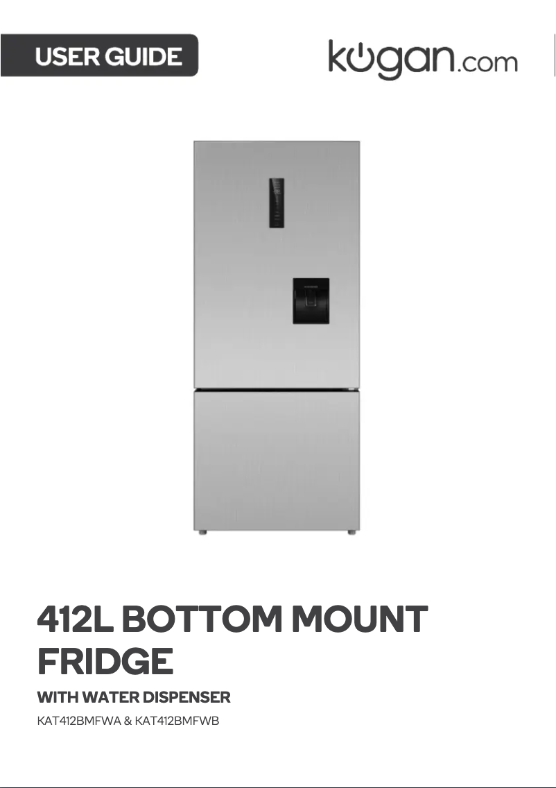Imagen de la primera página del manual del dispositivo KAT412BMFWB