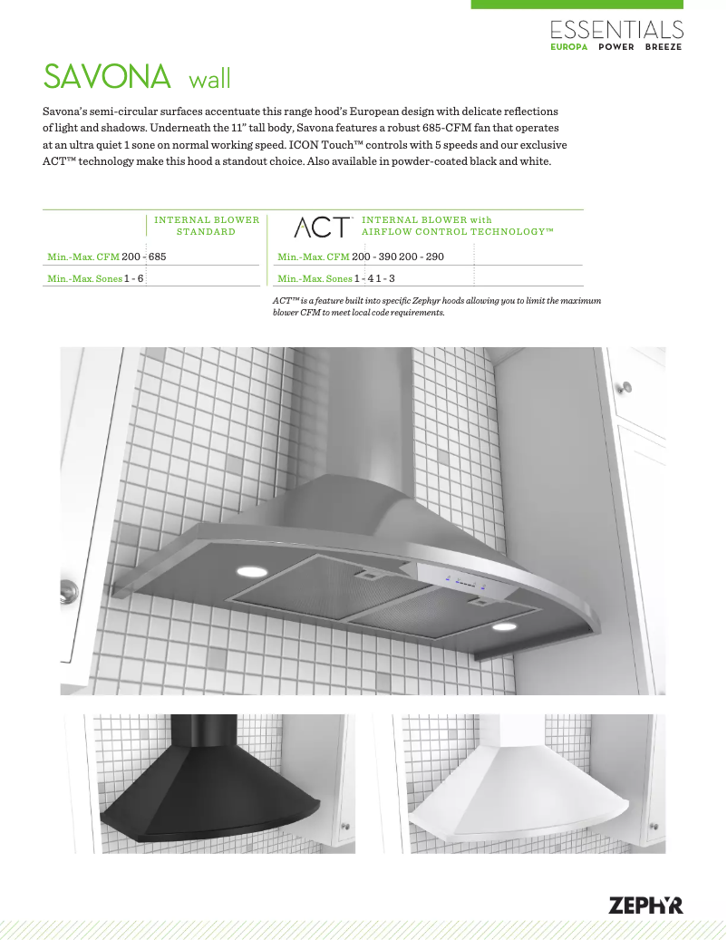 Imagen de la primera página del manual del dispositivo ZSAM90CW