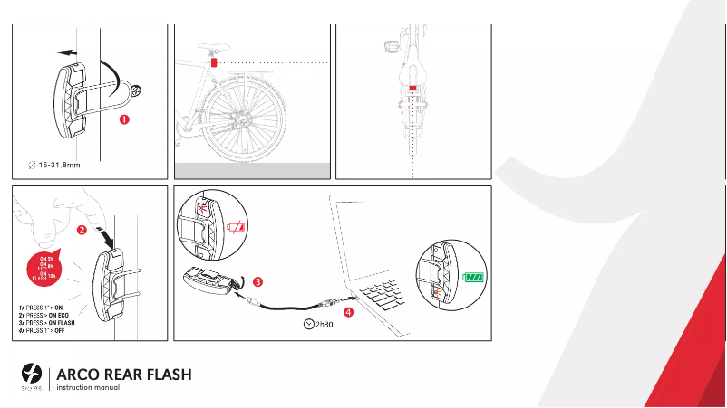 Imagen de la primera página del manual del dispositivo Arco Rear
