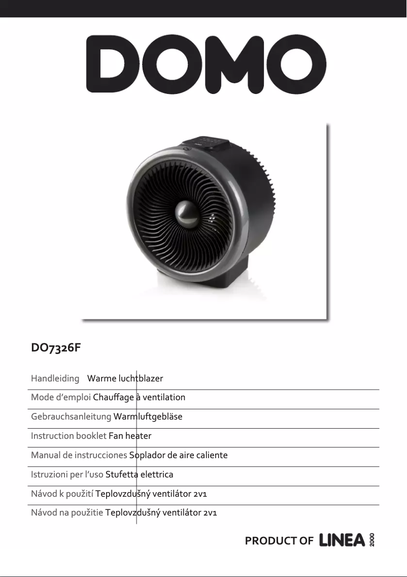 Página 1 del manual Manual de usuario Domo DO7326F