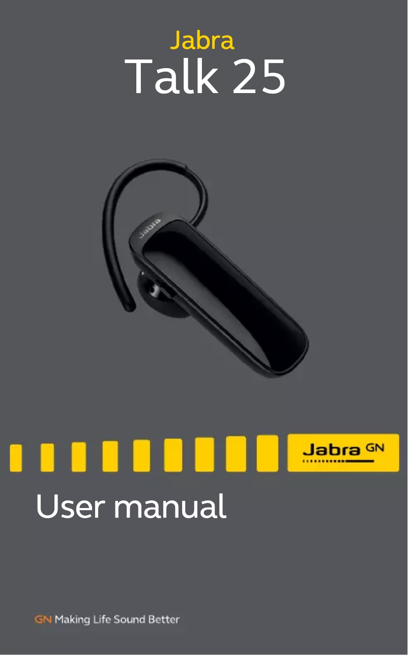 Página 1 del manual Manual de usuario Jabra Talk 25