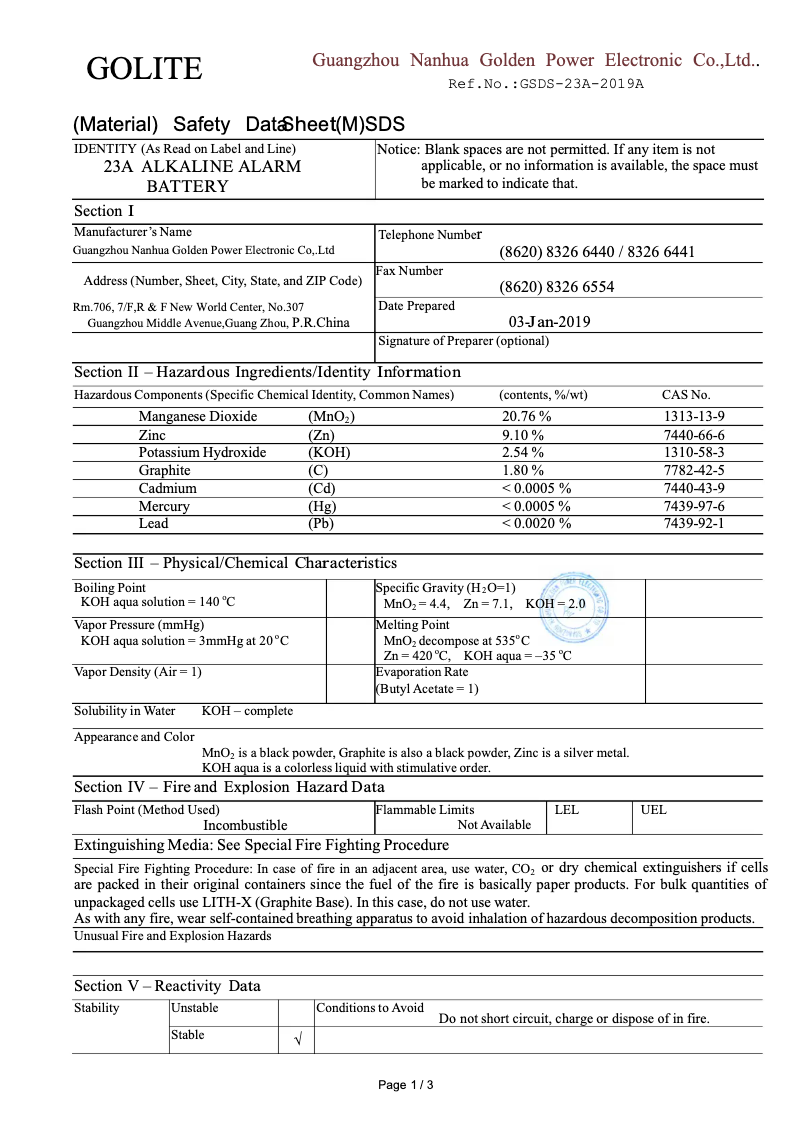 Imagen de la primera página del manual del dispositivo B431E