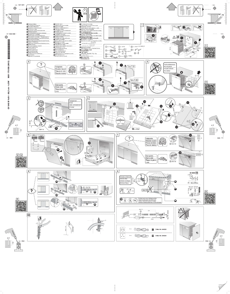Imagen de la primera página del manual del dispositivo SL61IX12TE