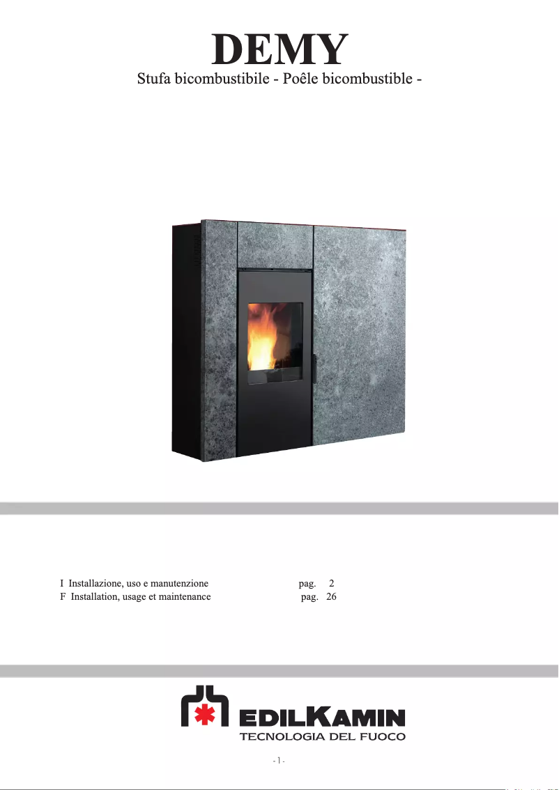 Imagen de la primera página del manual del dispositivo DEMY