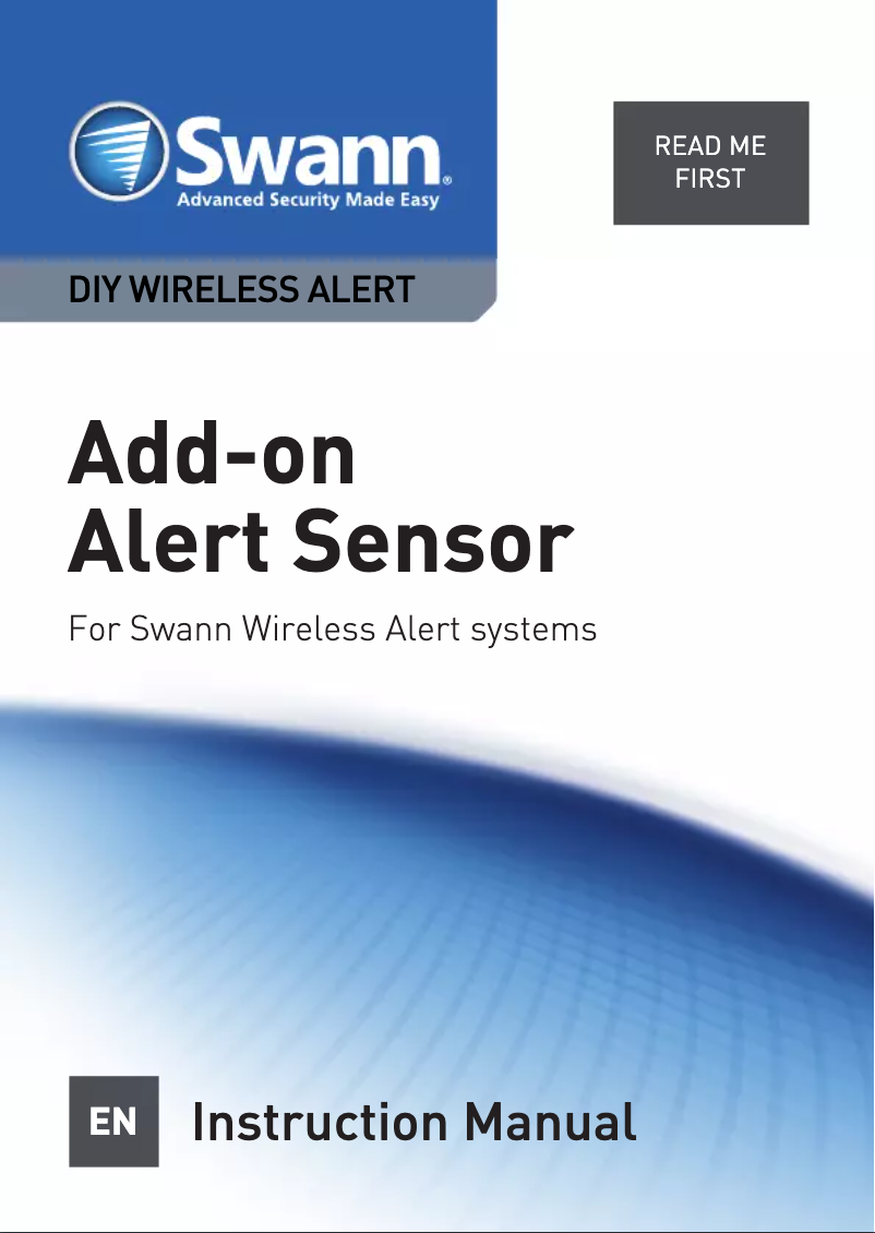 Imagen de la primera página del manual del dispositivo SWADS-ALSEN1