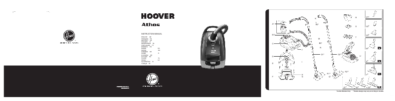 Página 1 del manual Manual de usuario Hoover Athos TAT 2520