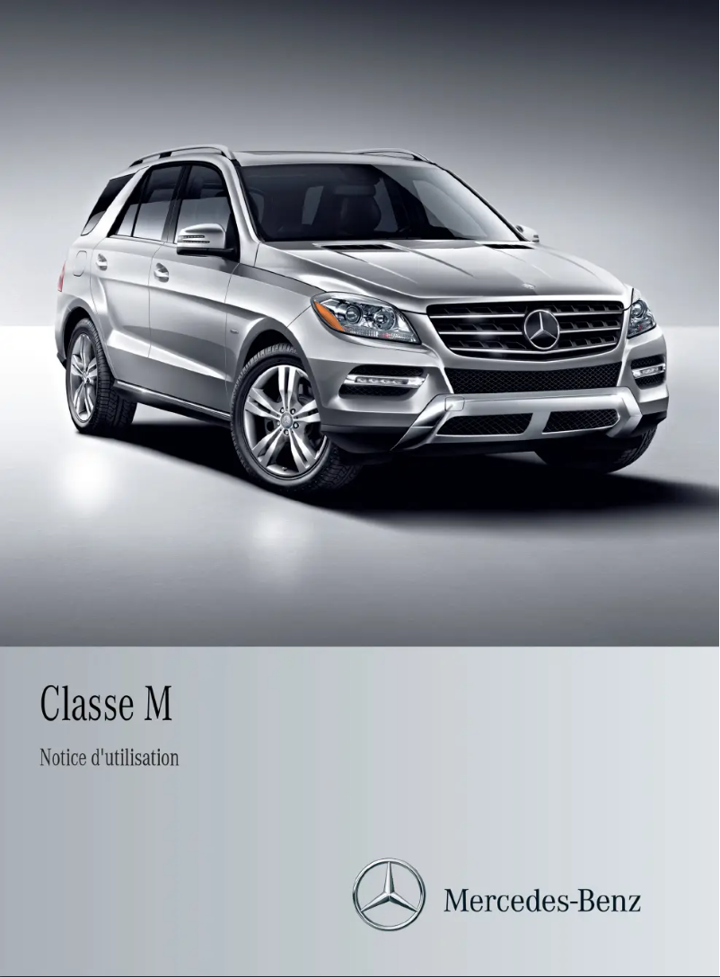 Imagen de la primera página del manual del dispositivo M-Class (2014)
