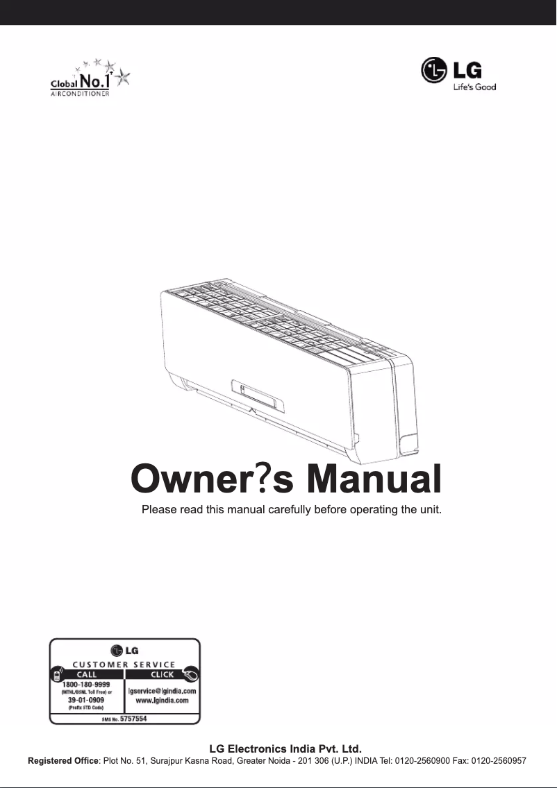 Imagen de la primera página del manual del dispositivo LSA5LW3AF6