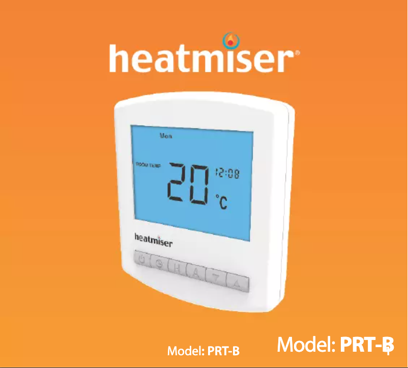 Página 1 del manual Manual de usuario Heatmiser PRT-B