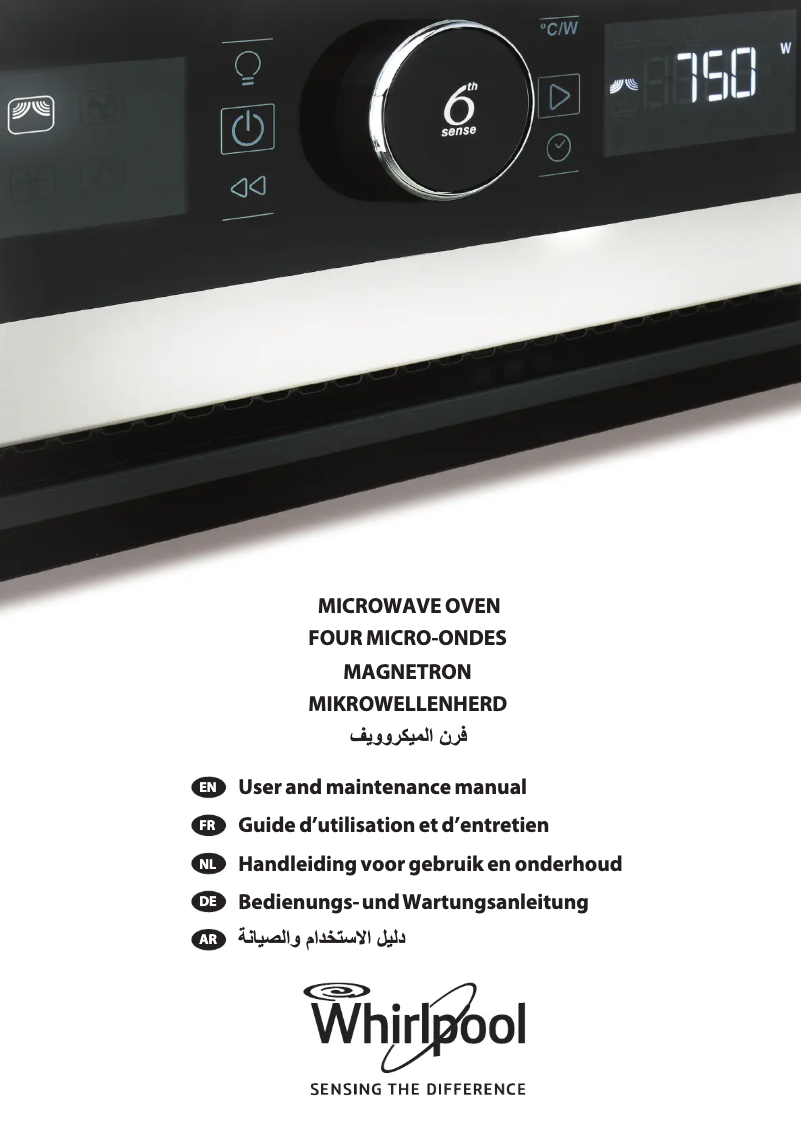 Página 1 del manual Manual de usuario Whirlpool AMW 505/IX