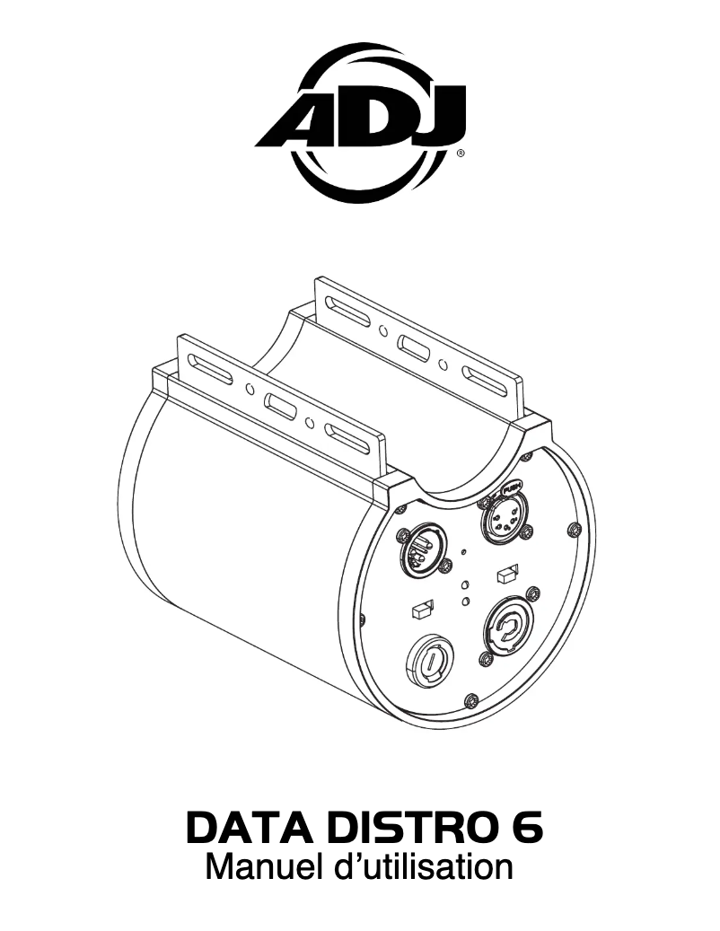 Imagen de la primera página del manual del dispositivo Data Distro 6