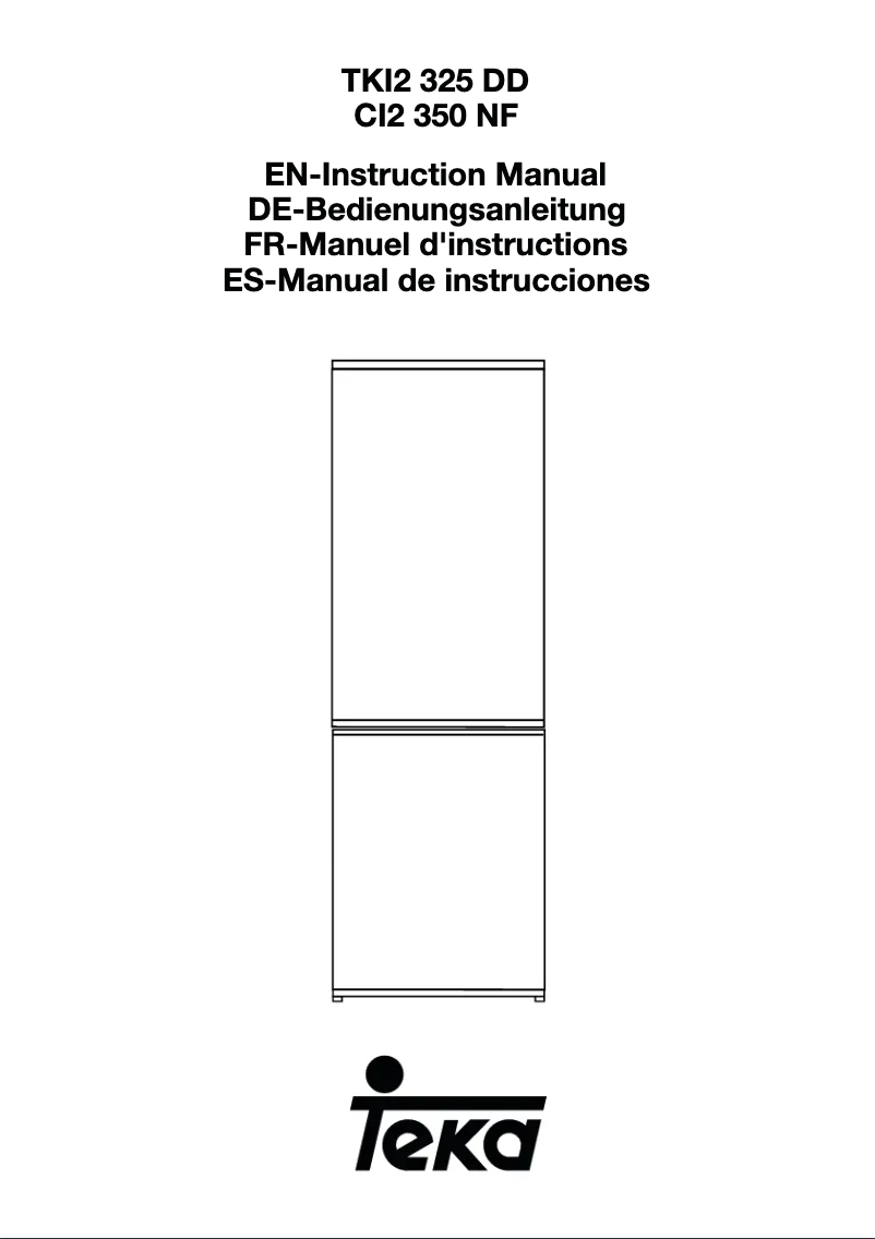 Imagen de la primera página del manual del dispositivo CI2 350 NF