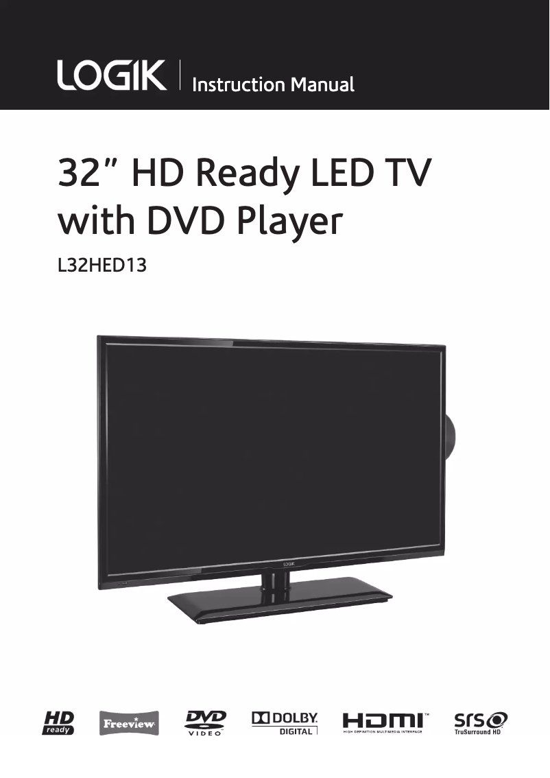 Imagen de la primera página del manual del dispositivo L32HED13