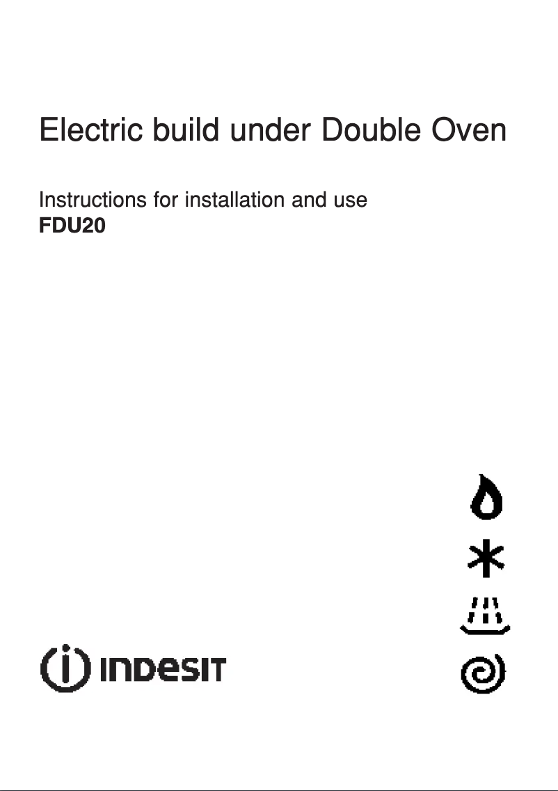 Imagen de la primera página del manual del dispositivo FDU20