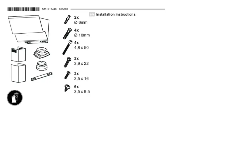 Imagen de la primera página del manual del dispositivo DWK96AJ60M