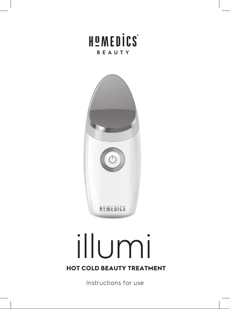 Página 1 del manual Manual de usuario Homedics Illumi FHC-300-EU
