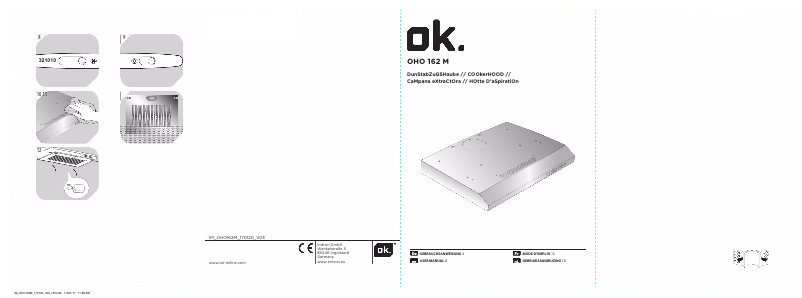 Página 1 del manual Manual de usuario OK OHO 162 M