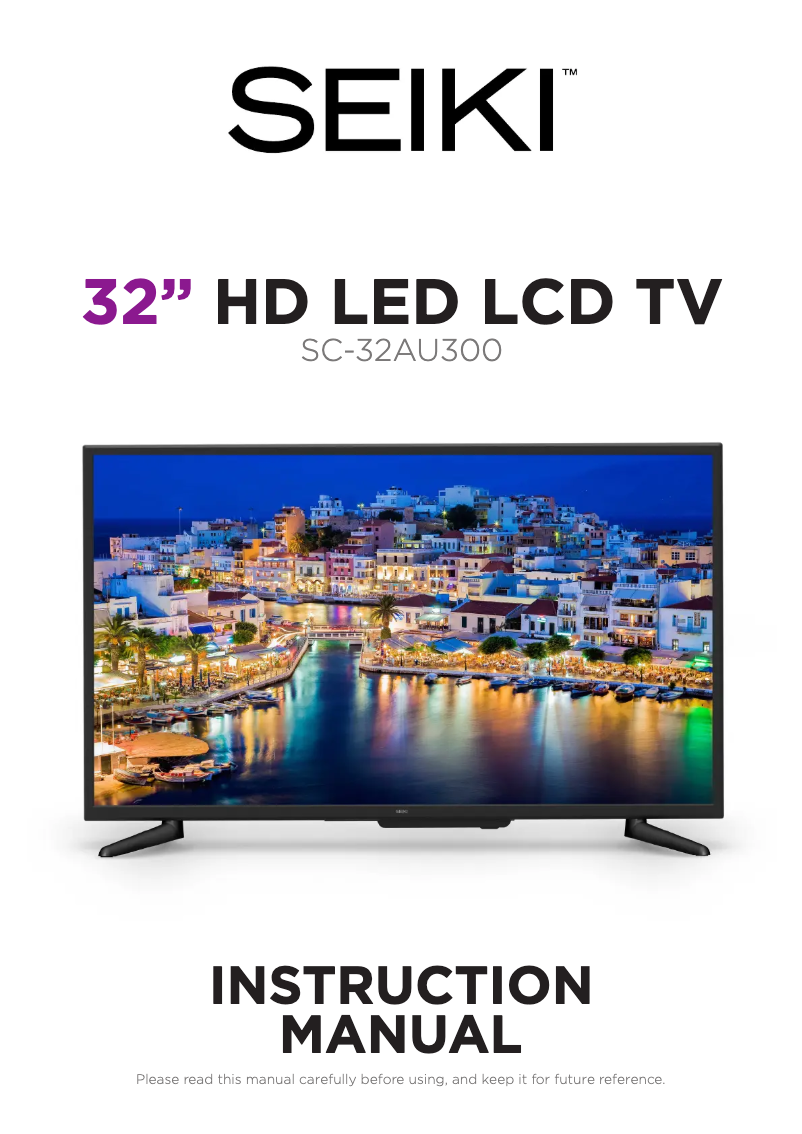 Imagen de la primera página del manual del dispositivo SC-32AU300