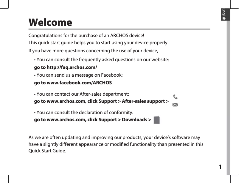 Imagen de la primera página del manual del dispositivo Helium Lite 101