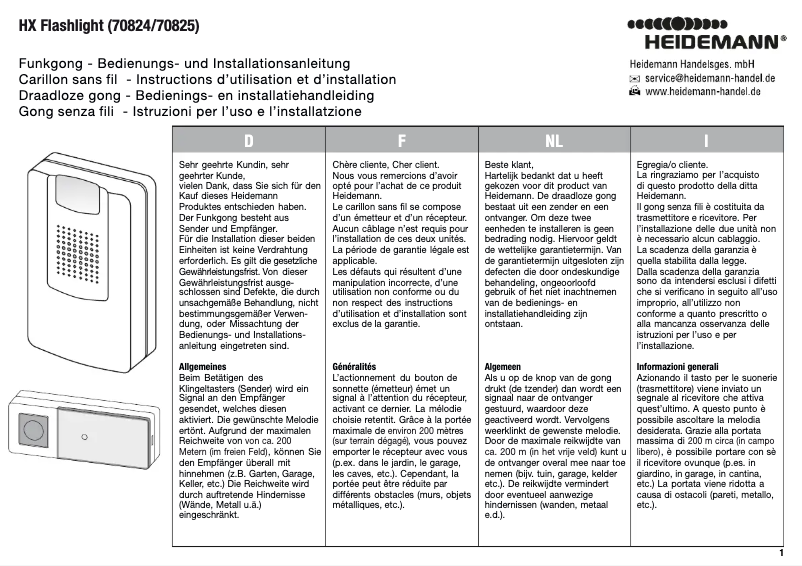 Imagen de la primera página del manual del dispositivo 80210