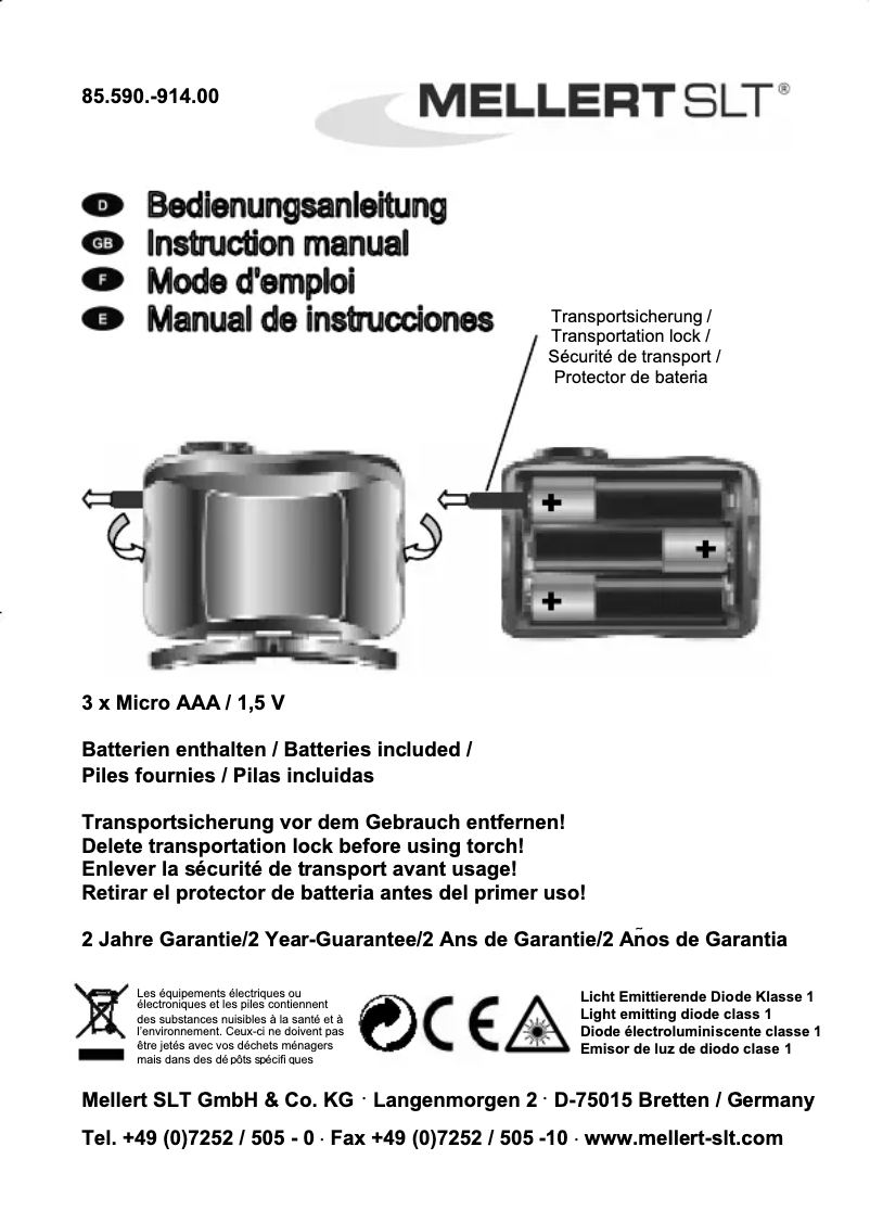 Imagen de la primera página del manual del dispositivo G30