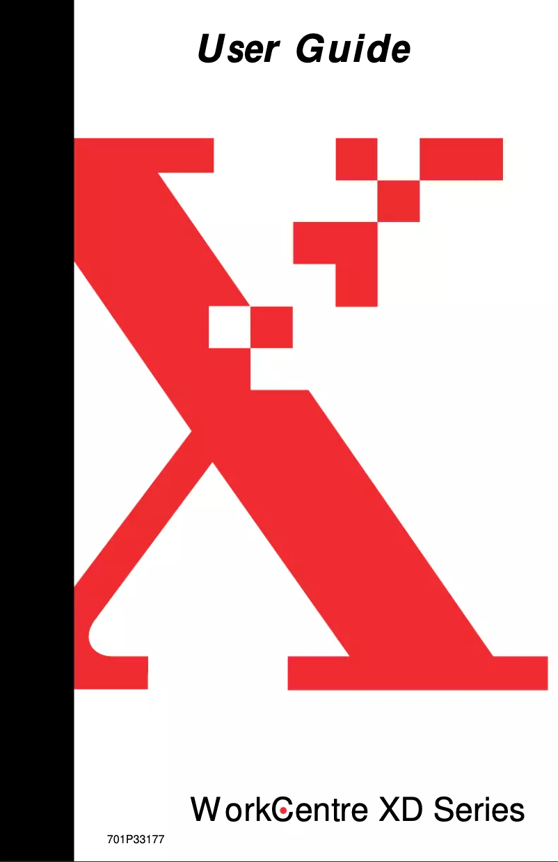 Imagen de la primera página del manual del dispositivo WorkCentre XD130df