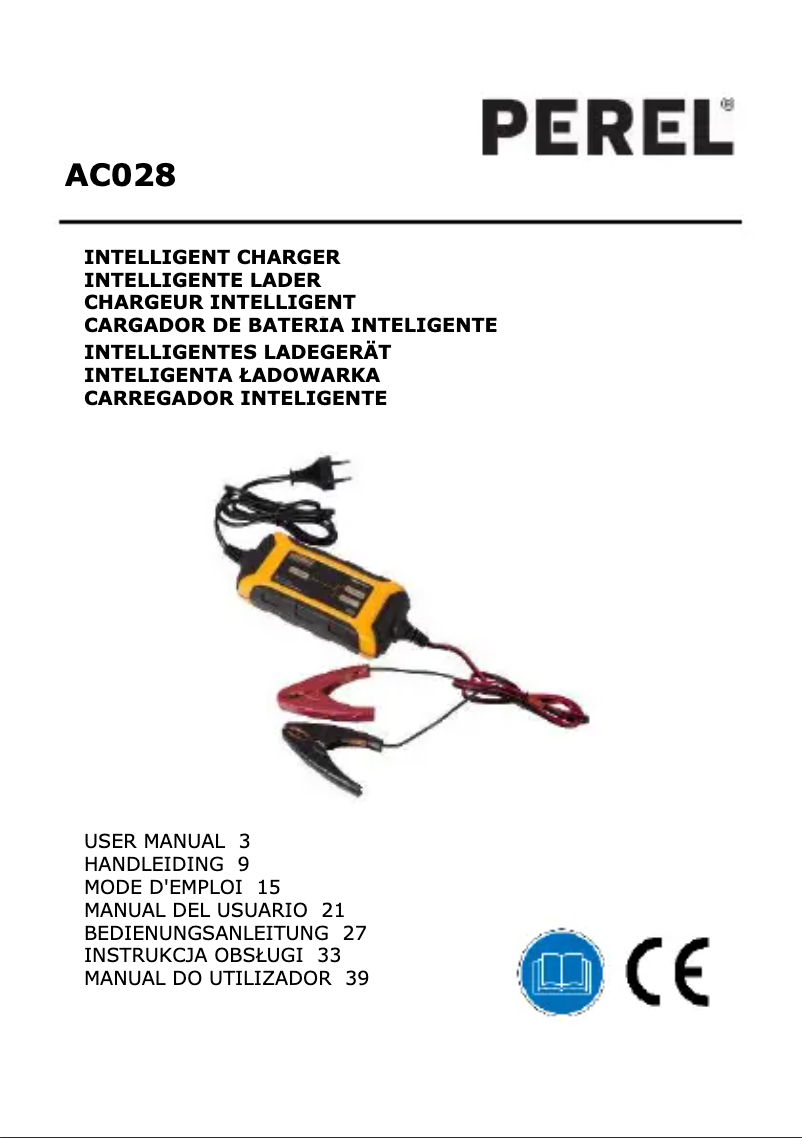 Imagen de la primera página del manual del dispositivo AC028